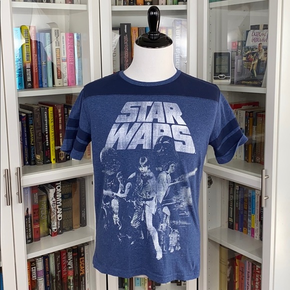 Star Wars Other - Mens Blue Star Wars Short Sleeve Tee
